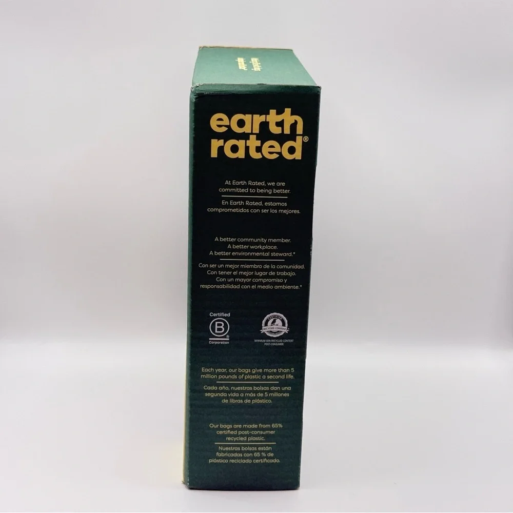 Earth Rated Unscented Dog Cleanup Kit with 60 Bags and 60 Wipes